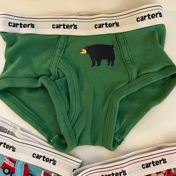 Carter’s Boy’s 3 Pack Cotton Briefs Size 2/3 NWOT - Picture 4 of 8